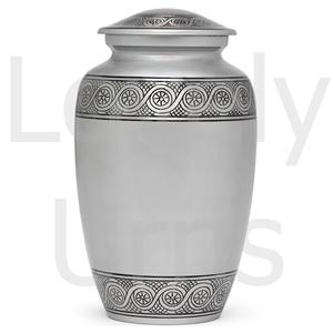 Urne funéraire artisanale Eternal Harmony, grande urne commémorative pour cendres humaines, finition élégante, sac en velours, fabrication OEM ODM. - Product Image 4