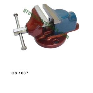 Heavy Duty <b>Table</b> Vice Fixed Base Bench Mount Steel <b>Clamping</b> Tool Precision Workshop Hand Tools |Item No GS-1637 - Product Image 2