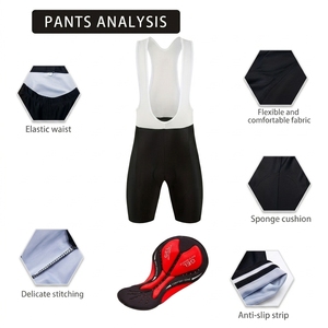 Maillot de cyclisme noir pour femme avec fermeture éclair sur le devant et ensemble de shorts assortis, respirant, manches longues, 100 % polyester, service OEM - Product Image 3