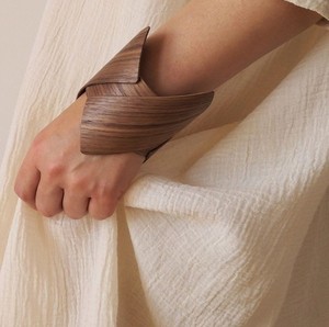 Trendy Handmade Wooden <b>Bangle</b> <b>Bracelet</b> for Women Boho Vintage Daily Wear Party Festive Premium Finished Fashion Jewelry HandCuff - Product Image 3