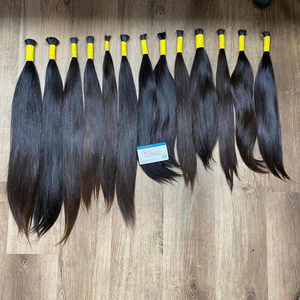 MEGA SOLDES 100% Cheveux vierges vietnamiens d'un seul donneur Extensions de cheveux super soyeux sans perte ni nœuds Prix de gros Double trame - Product Image 3