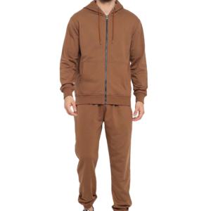 Chándal Personalizado para Hombre, Felpa 100% Algodón, Grueso, Pantalones Anchos de Pierna Ancha, Chándal Deportivo para Hombre, Trajes Deportivos para Chico - Product Image 1