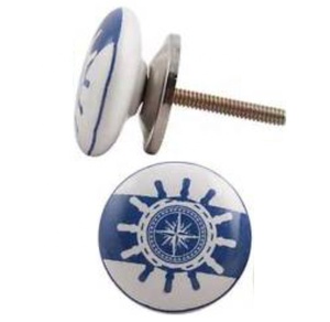 Boutons en céramique au design moderne, belle poignée de tiroir en porcelaine pour armoire de cuisine, salle de bain et chambre à coucher CK 357 - Product Image 1