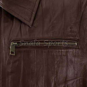 Brown Color Pakistan Made Highest Quality Best Supplier Top Fashionable Women's <b>Genuine</b> <b>Leather</b> <b>Jackets</b> - Product Image 3