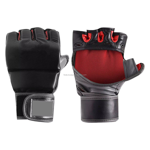 Fabricant de gants de MMA pour jeunes au Pakistan, gants de MMA en cuir véritable, gants de MMA fabriqués - Product Image 4