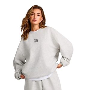 Womens Premium Casual Sweatshirt Soft Fleece Pullover <b>Long</b> <b>Sleeve</b> Crew Neck Warm Loose Fit <b>Top</b> Fashion Streetwear for Autumn - Product Image 1