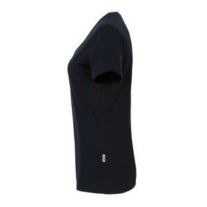 T-shirt décontracté pour femme à col en V profond et manches courtes, 60 % coton, séchage rapide, motif imprimé, idéal pour l'été - Product Image 2