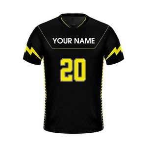 Camisetas de fútbol personalizadas Nueva camiseta de fútbol americano cosida fabricada 100% poliéster camiseta de fútbol americano sublimada - Product Image 6