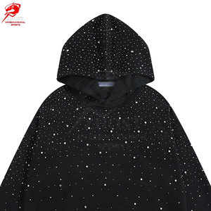 Sudaderas con Capucha Deportivas Casuales para Hombre con Pedrería, Material Transpirable, Costuras Duraderas y Apariencia Moderna y Elegante - Product Image 3
