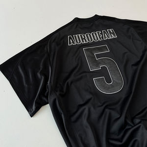 Camiseta de malla personalizada para hombre, estilo hip hop, de secado rápido, 100% poliéster, bordada, ropa urbana deportiva, fabricante mayorista OEM - Product Image 3