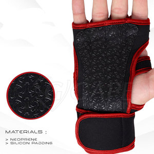 Professional Fitness Training Lightweight Non Slip Palm Durable Half Finger Gym Cross Fit Neoprene <b>Gloves</b> with Custom Logo - Product Image 3