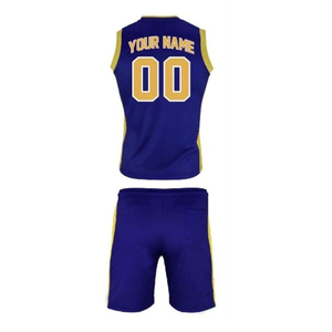 Ensemble d'uniformes de basketball professionnels personnalisés – Maillot d'équipe respirant sans manches et short assorti pour hommes et garçons - Product Image 5
