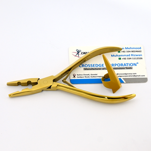 Herramientas de extensión de cabello de Venta caliente Alicates de prensado de cuentas con alicates de extensión de cabello de resorte doble Acero inoxidable 5 pulgadas - Product Image 5