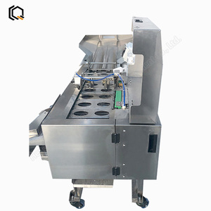 Automatic Egg Liquid Separator Egg Shell Cracker <b>Row</b> Breaker Crack Egg Break <b>Machine</b> - Product Image 2