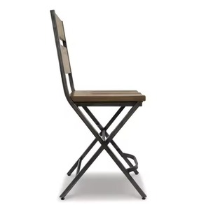 High Quality Modern Luxury Royal Eco-Friendly Durable Wood Carved Round 6-Seater <b>Dining</b> <b>Table</b> 4 Iron Chairs Restaurant Set - Product Image 3