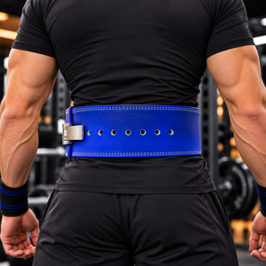 Cinturón de Soporte Lumbar de Neopreno Rhino Fitness, Ajustable, Envolvente, Color Azul, para Adultos, Todas las Temporadas - Product Image 2