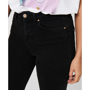 Pantalones Vaqueros Ajustados de Cintura Media para Mujer, de la Mejor Calidad, Casuales, de Algodón, Estilo Sólido, Elásticos - Product Image 6