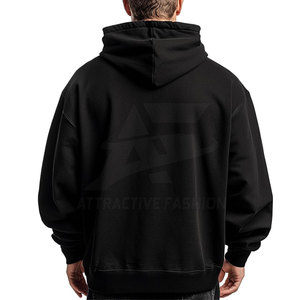 Hoodies surdimensionnés au design classique, coupe épurée et tissu doux et confortable pour un usage saisonnier. Hoodies surdimensionnés essentiels. - Product Image 2