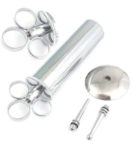 Jeringa Veterinaria Premium de Doble Boquilla con Mango de Tres Anillos de Acero Inoxidable, Logotipo Personalizado OEM - Product Image 6