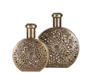 Jarrón de Hierro Hecho a Mano al por Mayor y Maceta Decorativa con Diseño Costero para Bodas y Decoración del Hogar en Pascua - Product Image 1