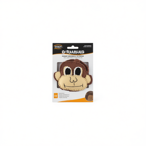 Stripe Felt <b>Monkey</b> Face Storage Bag for Kids & Teens - Product Image 2