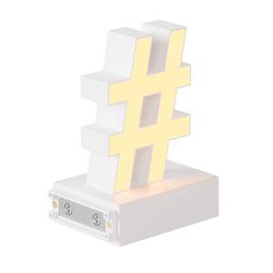 Lumière LED magnétique H3.7\" 3000K, symbole, éclairage décoratif élégant - Product Image 1