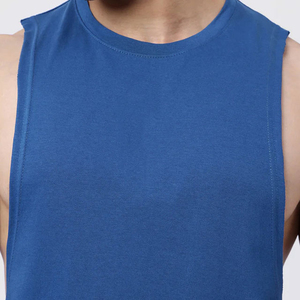 Quick Dry Athletic <b>Sports</b> <b>Tank</b> <b>Top</b> Workout Clothing Fitness Wear Men's Gym Vest Wholesale Low Price Sleeveless OEM Plain - Product Image 6