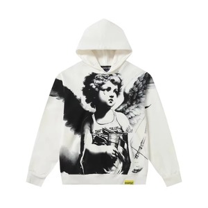 Sudaderas con Capucha de Algodón 100% para Hombre, Estampado Personalizado, Corte Holgado, Otoño, Gruesas, en Oferta - Product Image 4