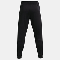 Celana Atletik Pria Hitam Slim Fit Penyerap Keringat Pinggang Elastis Warna Solid Semua Musim Bahan Poliester Pakaian Olahraga