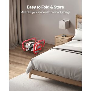 Échelle d'évacuation en aluminium léger à 5-6 marches, 50 pieds, rétractable, pour la sécurité incendie à domicile - Product Image 6