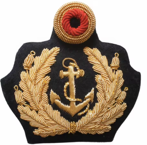 Parche de Lujo Bordado a Mano con Efecto 3D en Relieve, Resistente al Agua, con Hilo Metálico y Diseño de Ancla - Product Image 6