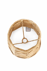 sio lamp Natural Rattan <b>Table</b> Lamp Shade Handwoven Rustic Decorative Lampshade for Home Decor Lighting Cover Eco Friendly <b>C</b> - Product Image 2
