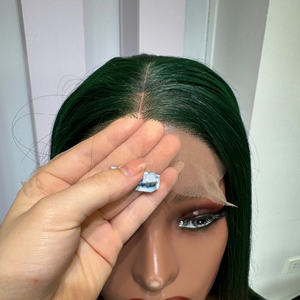 Lots de cheveux verts pour la confection de perruques avec closure, qualité Super Double Drawn, cheveux vietnamiens de haute qualité, très demandés, cheveux humains - Product Image 6