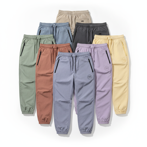 2024 Custom Lightweight Quick Dry Men's Windbreaker Pants Waterproof Outdoor Hiking <b>Joggers</b> Breathable <b>Slim</b> Fit Track Trousers - Product Image 1