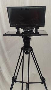 Teleprompter de 24 pulgadas con monitor dual, monitor Full HD de alto brillo de 24 pulgadas con salida de doble monitor para presentador y operador. - Product Image 4