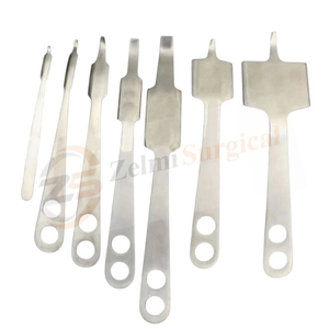 Ensemble de rétracteurs Hohmann Premium 7 pièces, kit d'instruments de chirurgie orthopédique, acier inoxydable allemand, rétracteur orthopédique certifié CE - Product Image 6
