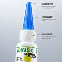 PINIX Lem Super Akrilik Cair 20g Botol - Daya Rekat Kuat untuk Keramik, Sepatu, Peralatan Rumah Tangga |   Paket Besar |   Pabrik Langsung OEM