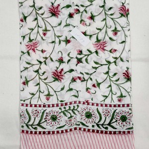 Handmade Indian Women's Cotton <b>Sarong</b> Floral Block Print Wrap 100% Cotton Eco-Friendly <b>Plus</b> <b>Size</b> Beachwear Travel Gifts 1 Piece - Product Image 3