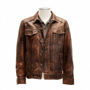 Veste en cuir de haute qualité, très élégante et stylée - Product Image 5