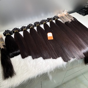 Extension de cheveux humains de trame de génie vietnamien naturel à double tirage avec un seul donneur - Product Image 3