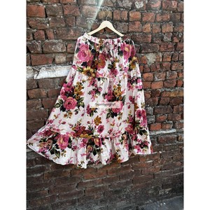 Indian 100% Cotton <b>Skirts</b> Handmade Summer Maxi <b>Skirt</b> Boho Hippies Style Women's Maxi <b>Skirt</b> Dress Gypsy <b>Skirt</b> - Product Image 4