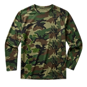 Camiseta de Caza de Manga Larga Unisex de Alta Calidad, Personalizada con Estampado de Camuflaje, de Secado Rápido - Product Image 1
