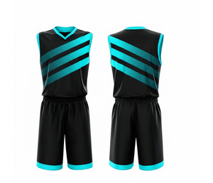 OEM Custom Basketball Uniform Full Sublimation Quick Dry Sportswear Set for Dry Breathable Polyester For <b>Men</b> Women - Product Image 3