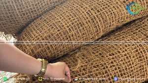 Natural Coir Mesh COIR NET For Ground Stabilization And Preventing Soil Erosion In Outdoor Landscaping Areas - Product Image 3
