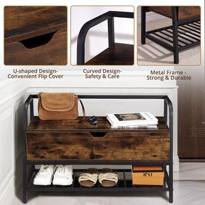 Classic Luxury Modern Metal Iron Shoe Rack with up to 11 Pair Capacity Freestanding Home Furniture - Product Image 2