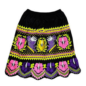 กระโปรงปักลายผู้หญิง รุ่นใหม่ปี 2026 ผ้าฝ้าย 100% กระโปรงยาวปานกลาง สวมใส่สบายๆ กระโปรงปักลาย - Product Image 1