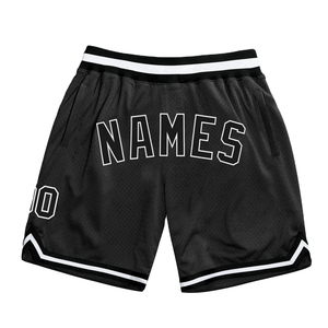 Shorts de basketball respirants en tissu mesh pour hommes, taille élastique avec cordon de serrage, décontractés, pour sports de plein air, options grandes tailles, pas chers - Product Image 1