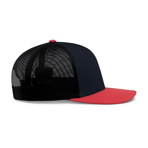 Casquette de camionneur classique pour hommes et femmes avec impression de logo personnalisé, panneaux en maille et ajustement réglable pour les événements promotionnels - Product Image 4