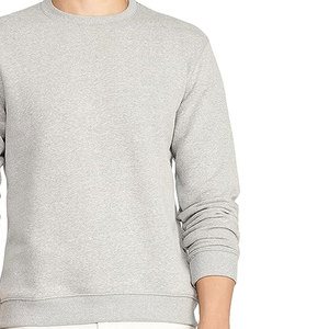 Latest Product Sweat <b>Shirt</b> With Crew Neck 2024 Hot Design OEM Custom Made <b>Men's</b> Cotton Plain Red <b>Men</b> Sweatshirts Made Pakistan - Product Image 3