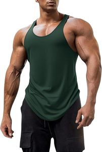 Débardeur de musculation personnalisé pour homme, respirant, sans manches, coupe ajustée, pour la salle de sport, l'entraînement et le sport - Product Image 3